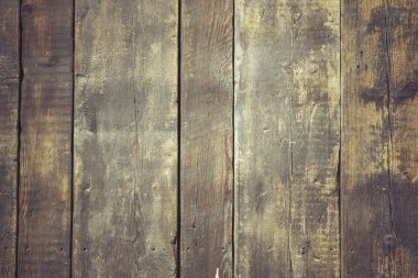 Eski Yakılan ahşap tahta çivi ile