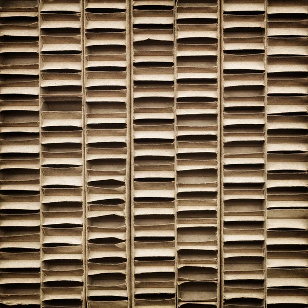 Brown corrugated cardboard for a  background — Stock Photo, Image