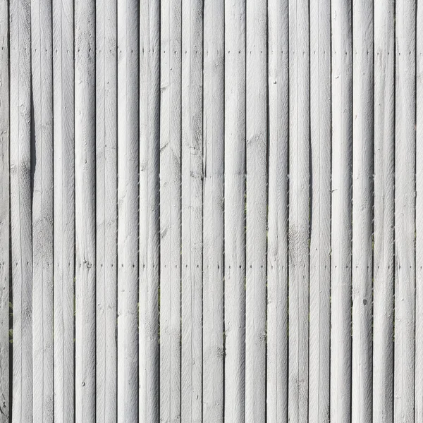 White wood fence background — Stock Photo, Image