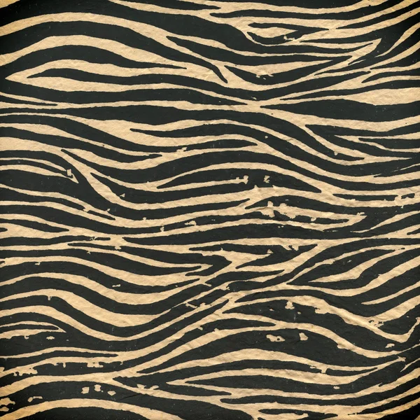 Modello zebra su sfondo lino — Foto Stock