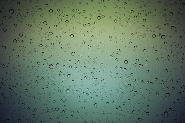 컬러 유리에 물이 방울 — 스톡 사진