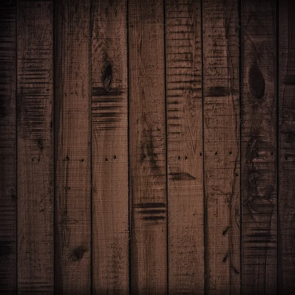 Textura de madeira velha marrom com nó — Fotografia de Stock