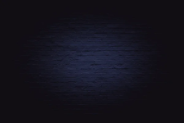 Dark brick wall for background — Stock Photo, Image