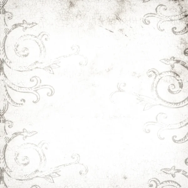 Swirl frame design on paper — Stock Photo, Image