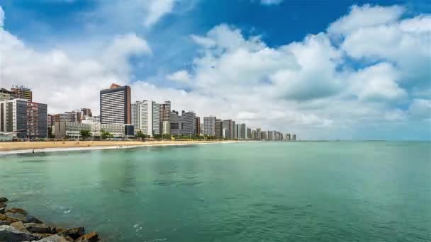 Cidade de fortaleza — Vídeo de Stock