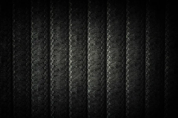 Pele de cobra preta fundo na parede — Fotografia de Stock