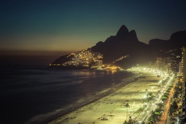 Rio de Janeiro, Brezilya 'daki ipanema plajı
