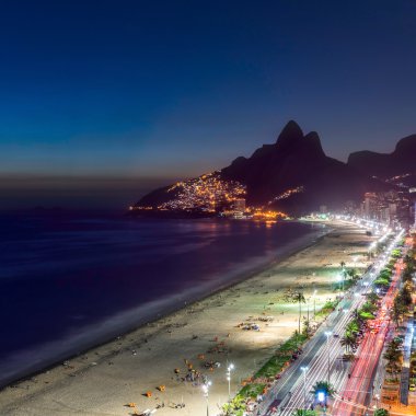 Rio de Janeiro, Brezilya 'daki ipanema plajı