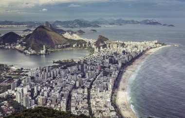 Rio de Janeiro, Brezilya 'nın hava manzarası