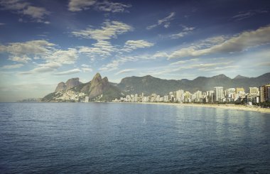 Sabah güneşi Ipanema Plajı
