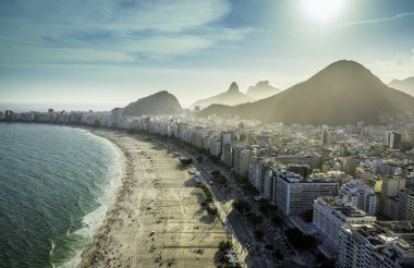 Rio de Janeiro 'daki Copacabana Plajı, Brezilya