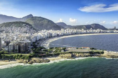 Rio de Janeiro 'daki Copacabana Plajı, Brezilya