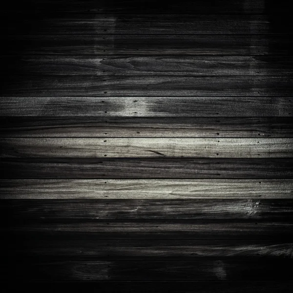 Dark wooden fence — Stock Photo, Image