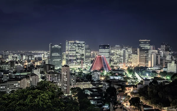 Ріо-де-Жанейро хмарочосів — стокове фото