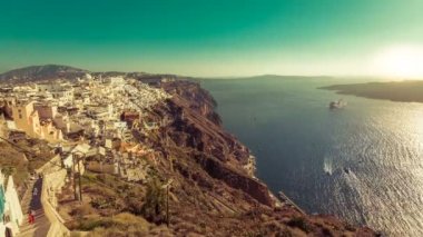 Santorini Island, Yunanistan