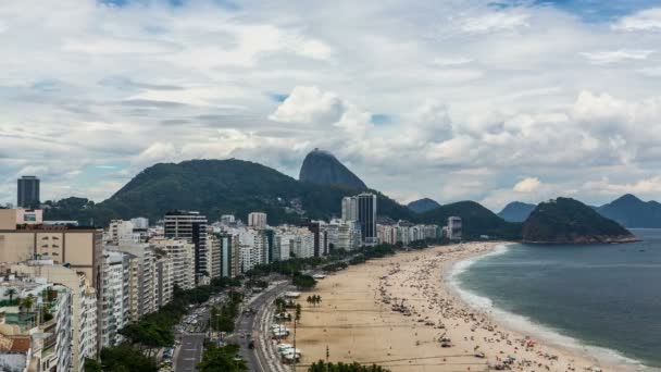 CopacabanaPlajı rio de janeiro — Stok video