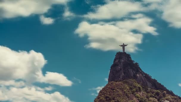 Cristo Reedmen no Rio de Janeiro — Vídeo de Stock