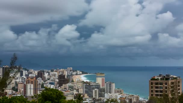 Rio de Janeiro panoramę — Wideo stockowe