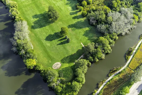 Groene golfbaan — Stockfoto