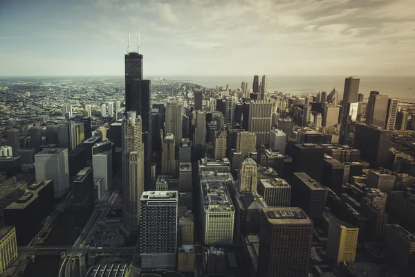Distrito financeiro de Chicago — Fotografia de Stock