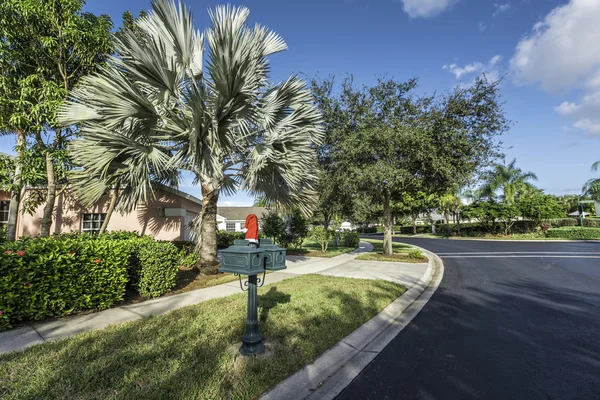 Gated community houses — Stock Photo, Image