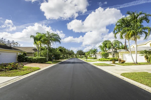 Gated community houses — Stock Photo, Image