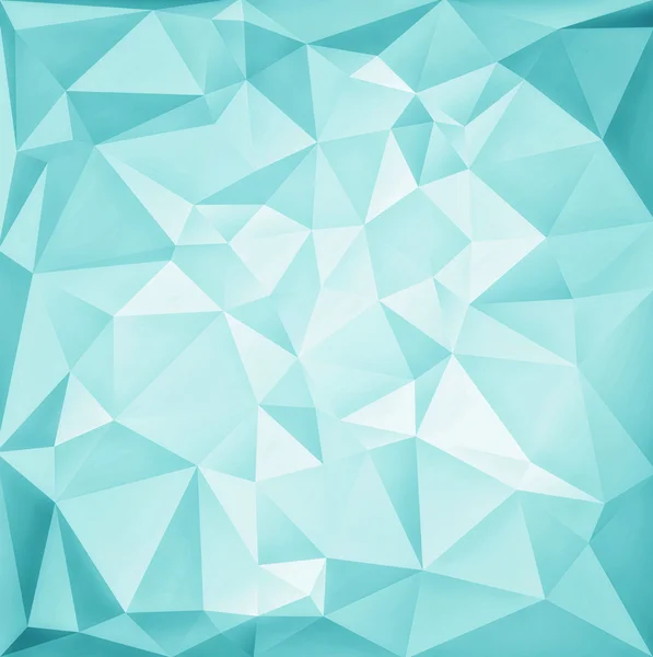 Turquoise background with polygons — Stock Photo, Image