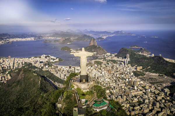 Christ and Botafogo Bay