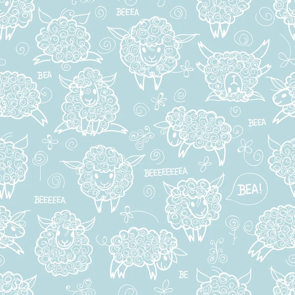 Moutons — Image vectorielle