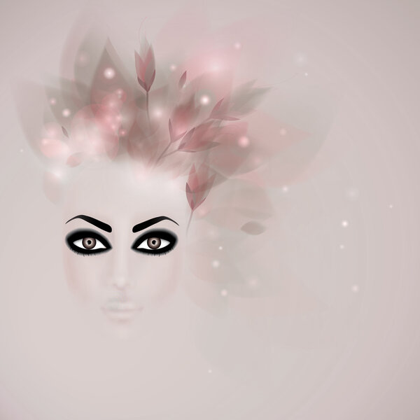 Эксцентричный весенний грим
