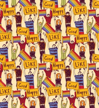 pattern with homosexual people