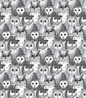 Kuşlar baykuşlar ile Seamless Modeli