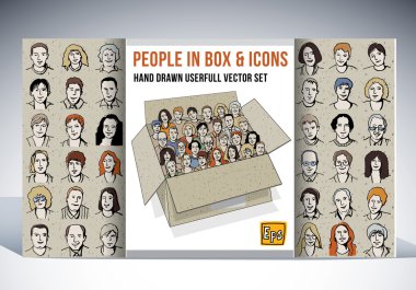 Business people in collection