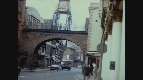 Inggris 1969, Pemandangan Southport di Wales — Stok Video