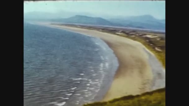 Велика Британія 1965, Англійське узбережжя — стокове відео