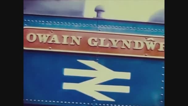 Storbritannien 1965, Historiska tåg på 60-talet 6 — Stockvideo