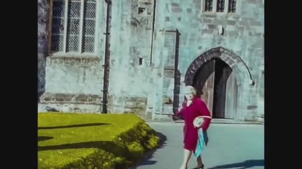 Reino Unido 1967, St. David 's castle in Wales 2 — Vídeo de stock