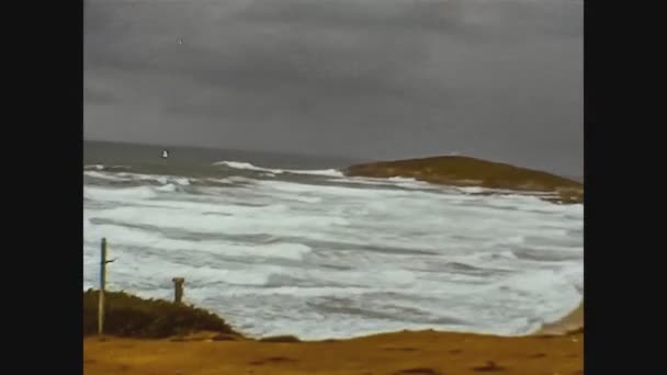 United Kingdom 1969, Redruth coast in United Kingdom 3 — стоковое видео
