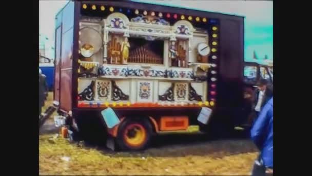 Regno Unito 1969, Organo fieristico decorato 5 — Video Stock