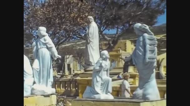 マルタ1981年タピヌ教会(マルタ) — ストック動画