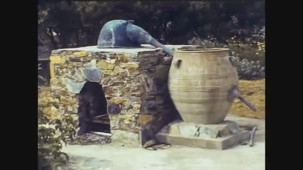 Griekenland 1982, archeologische site van Phaestos 7 — Stockvideo