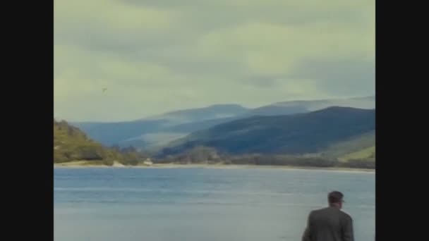 Inveraray 1965, Inveraray City view in Scotland 5 — стокове відео