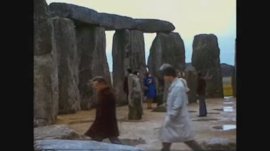 Birleşik Krallık, Stonehenge arkeolojik site görünümü 8