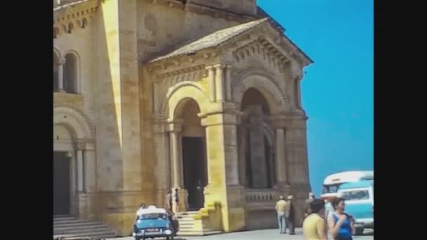 Malta 1981, Ta' Pinu chucrh in Malta — Stock Video
