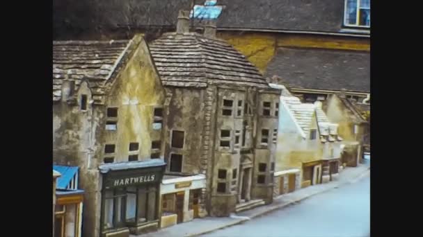 Wielka Brytania 1978, model Merrivale Village 3 — Wideo stockowe