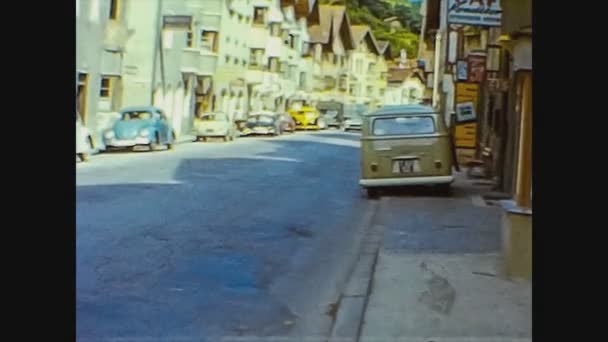 Österreich 1966, Innsbruck street view — Stockvideo