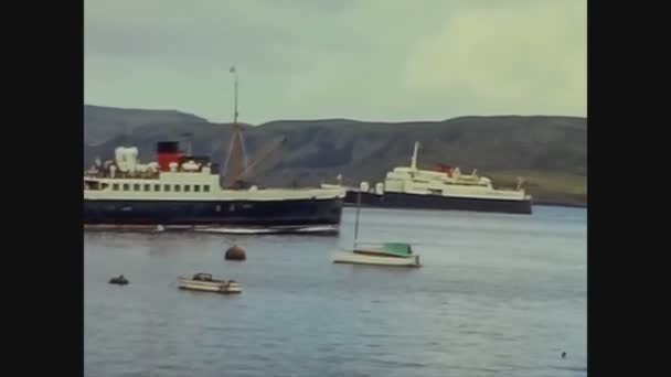 Inveraray 1965, Ferry en el océano 3 — Vídeos de Stock