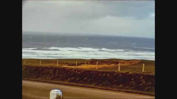 United Kingdom 1969, Redruth Coast in United Kingdom — стокове відео