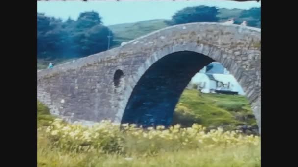 Reino Unido 1965, Clachan Bridge 2 — Vídeos de Stock