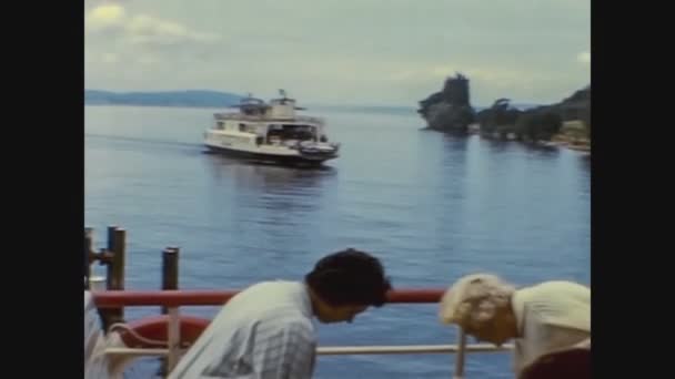 Innsbruck 1966, Vista del lago Rossau 2 — Vídeos de Stock